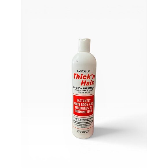 (1) Fantasia Thick'n Hair Infusion Treatment Professional 16 oz New